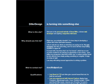 Tablet Screenshot of dillerdesign.com